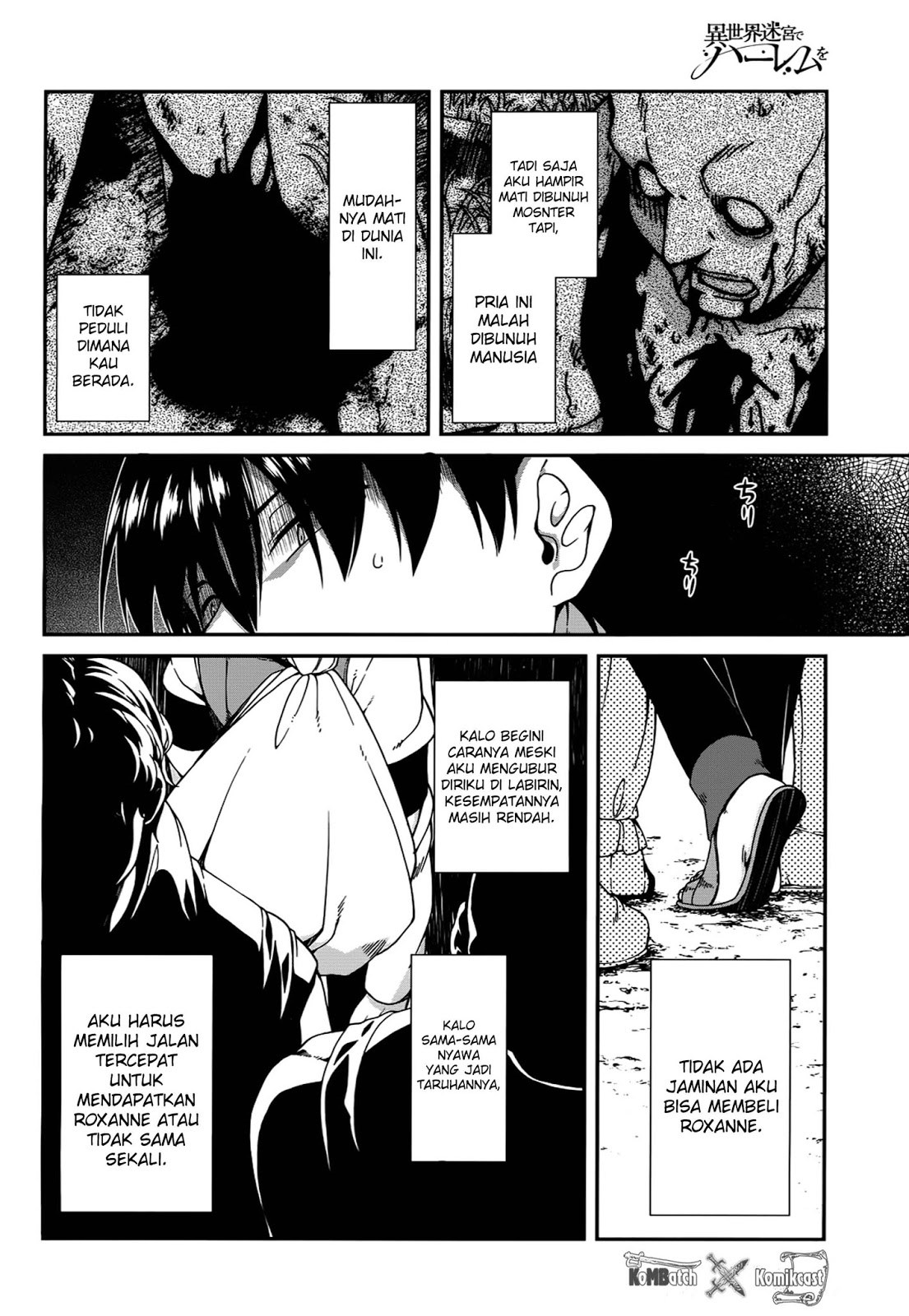 Isekai Meikyuu de Harem wo Chapter 06 Bahasa Indonesia